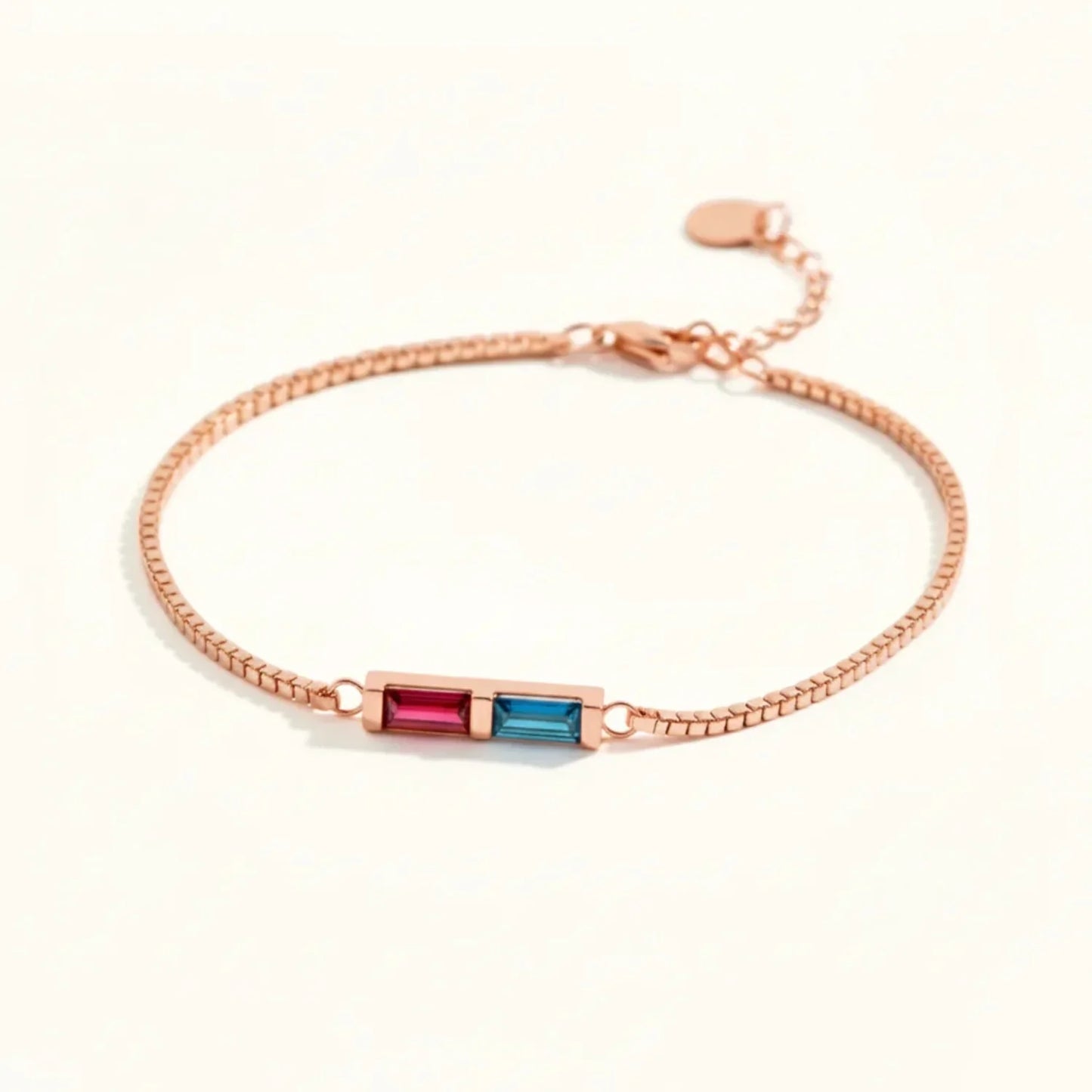 Pulsera Arcoíris de Piedras de Nacimiento