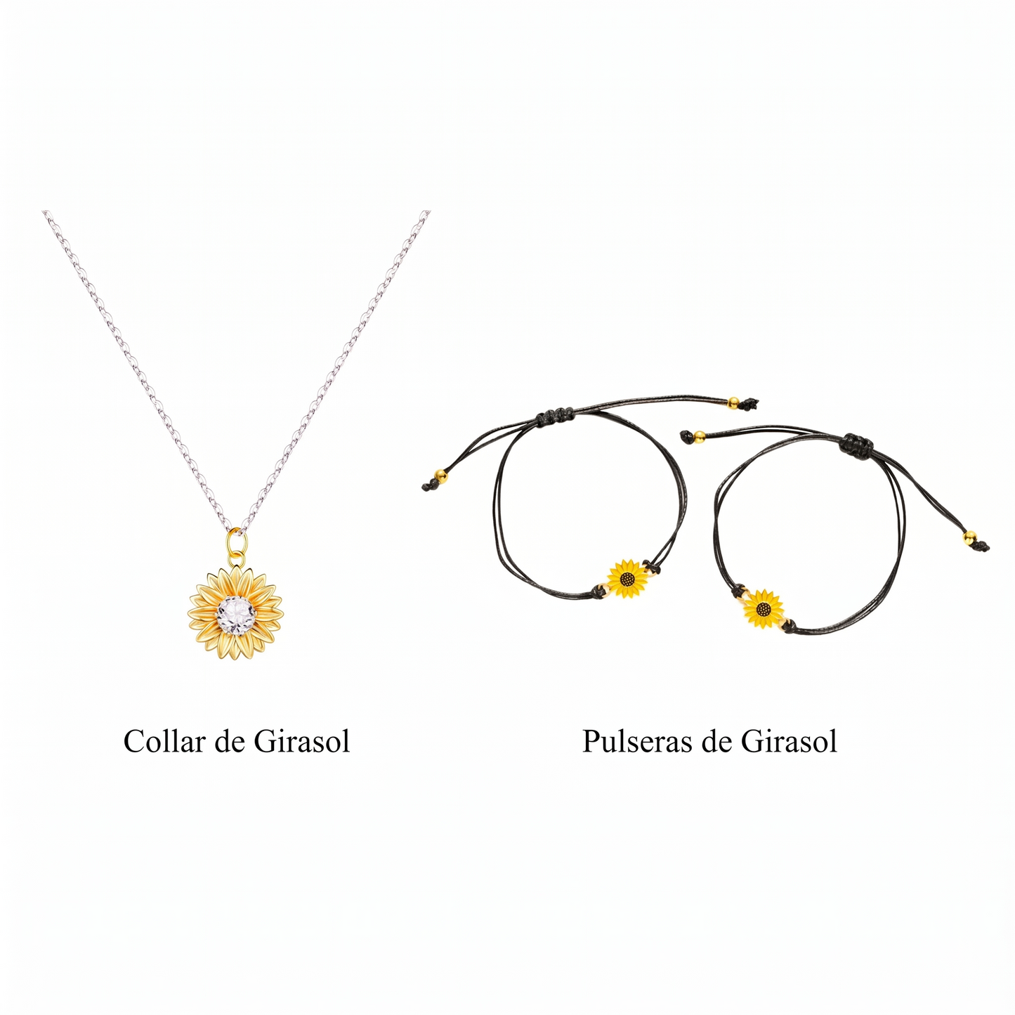 Sunflower Pendant Necklace