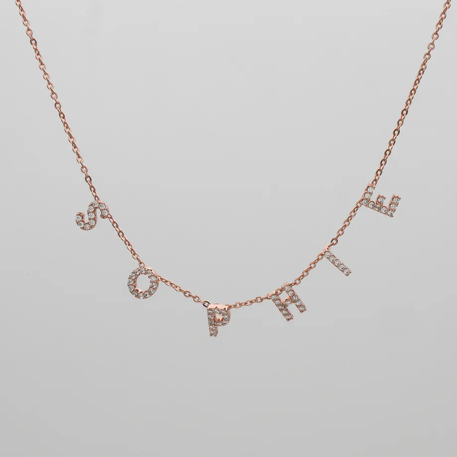 Diamond Name Necklace