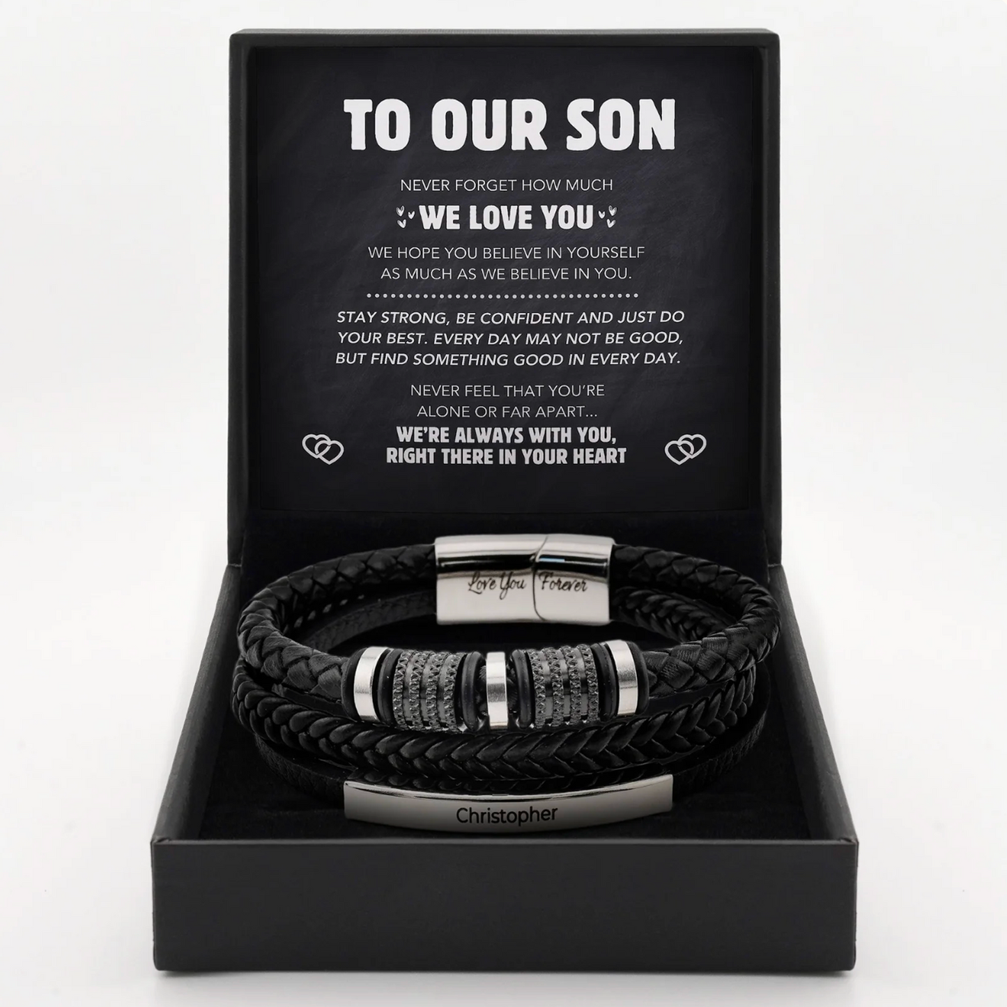 Forever Connected - Son's Bracelet