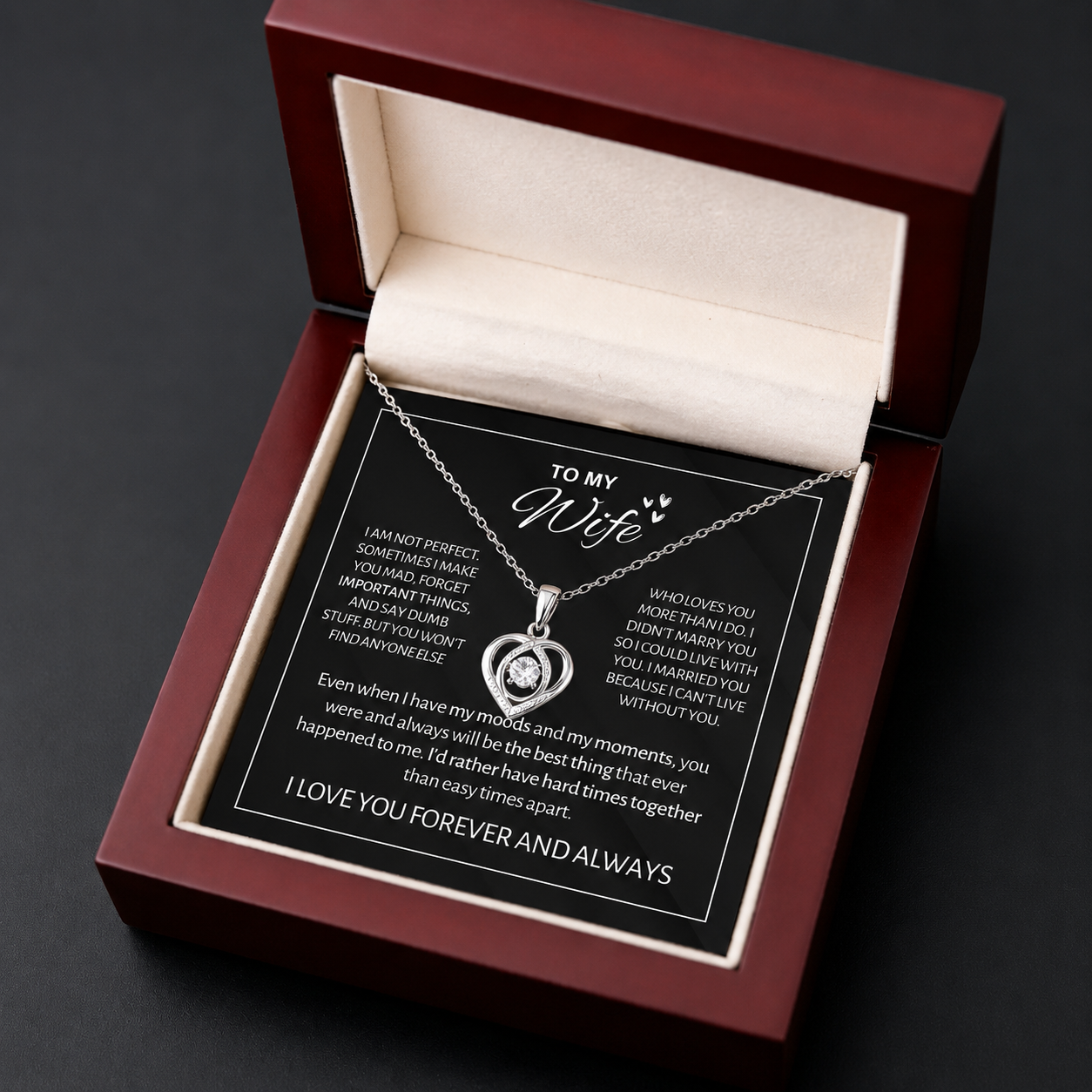 To My Love Necklace