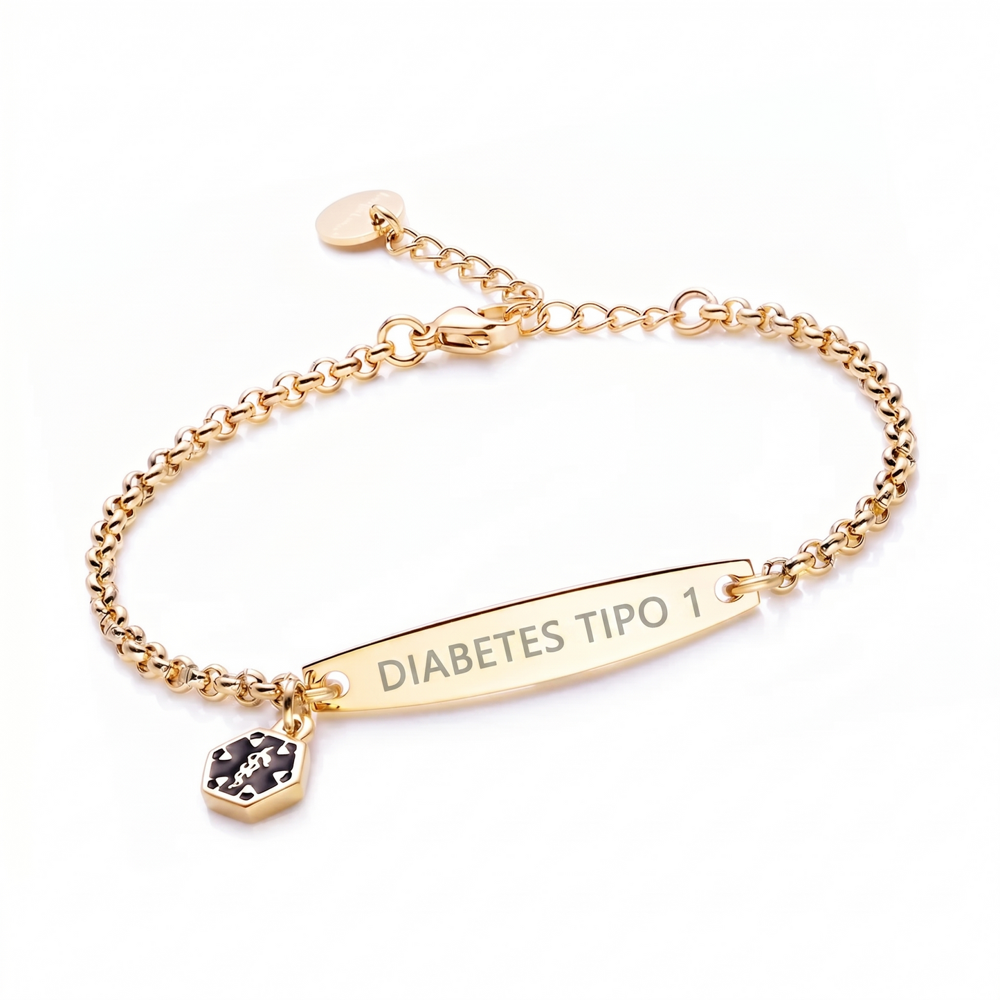Pulsera de identificación para la diabetes