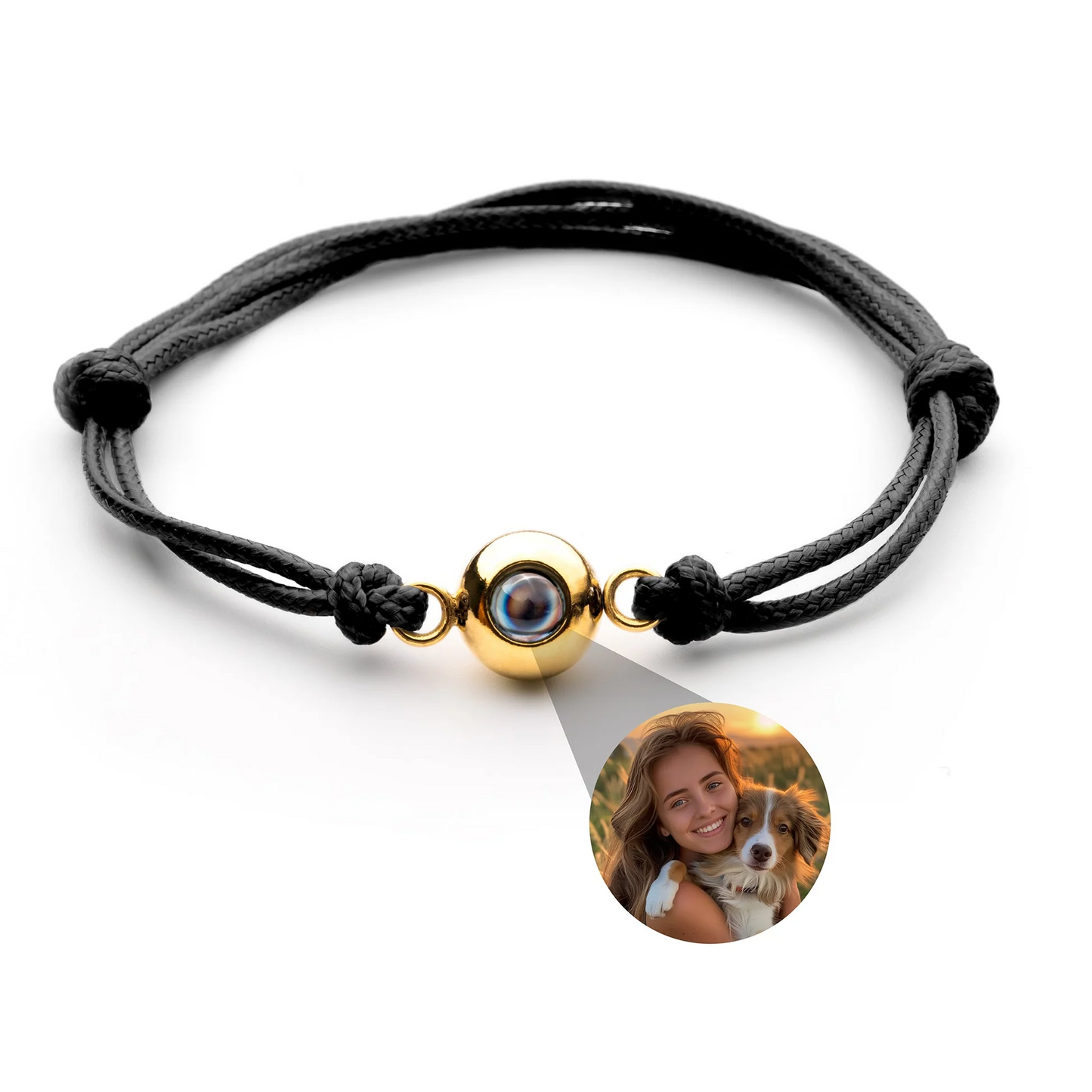 Pulsera personalizada con foto recuerdo