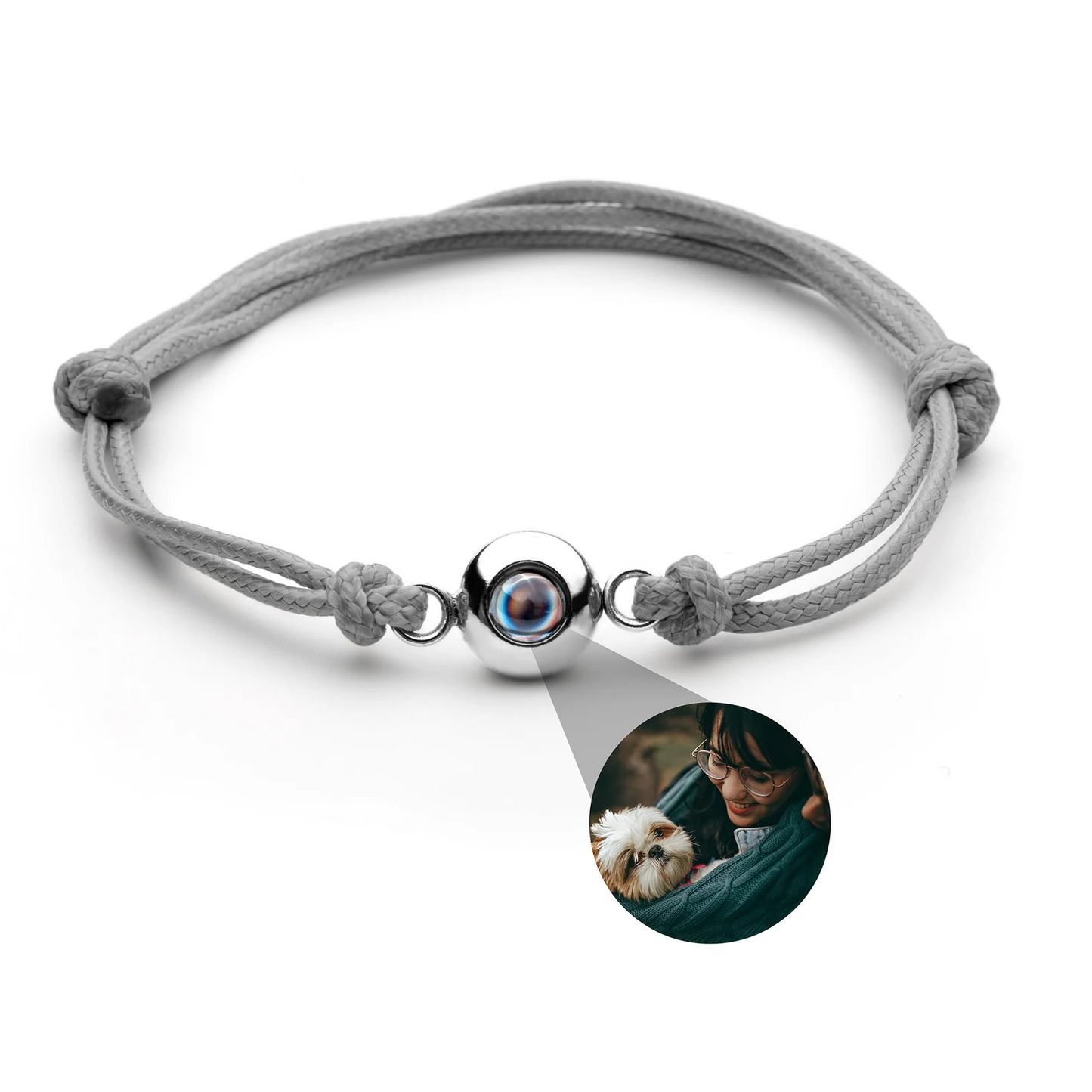 Pulsera personalizada con foto recuerdo