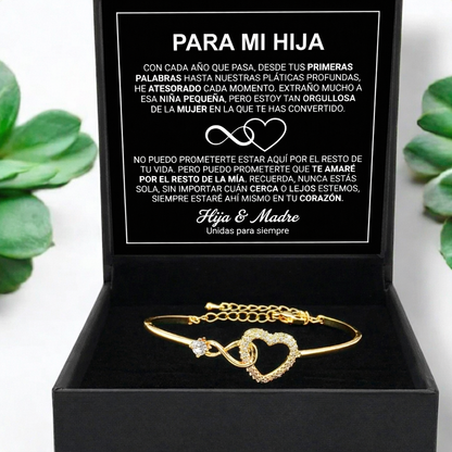 Siempre Unidas – Pulsera para Hija
