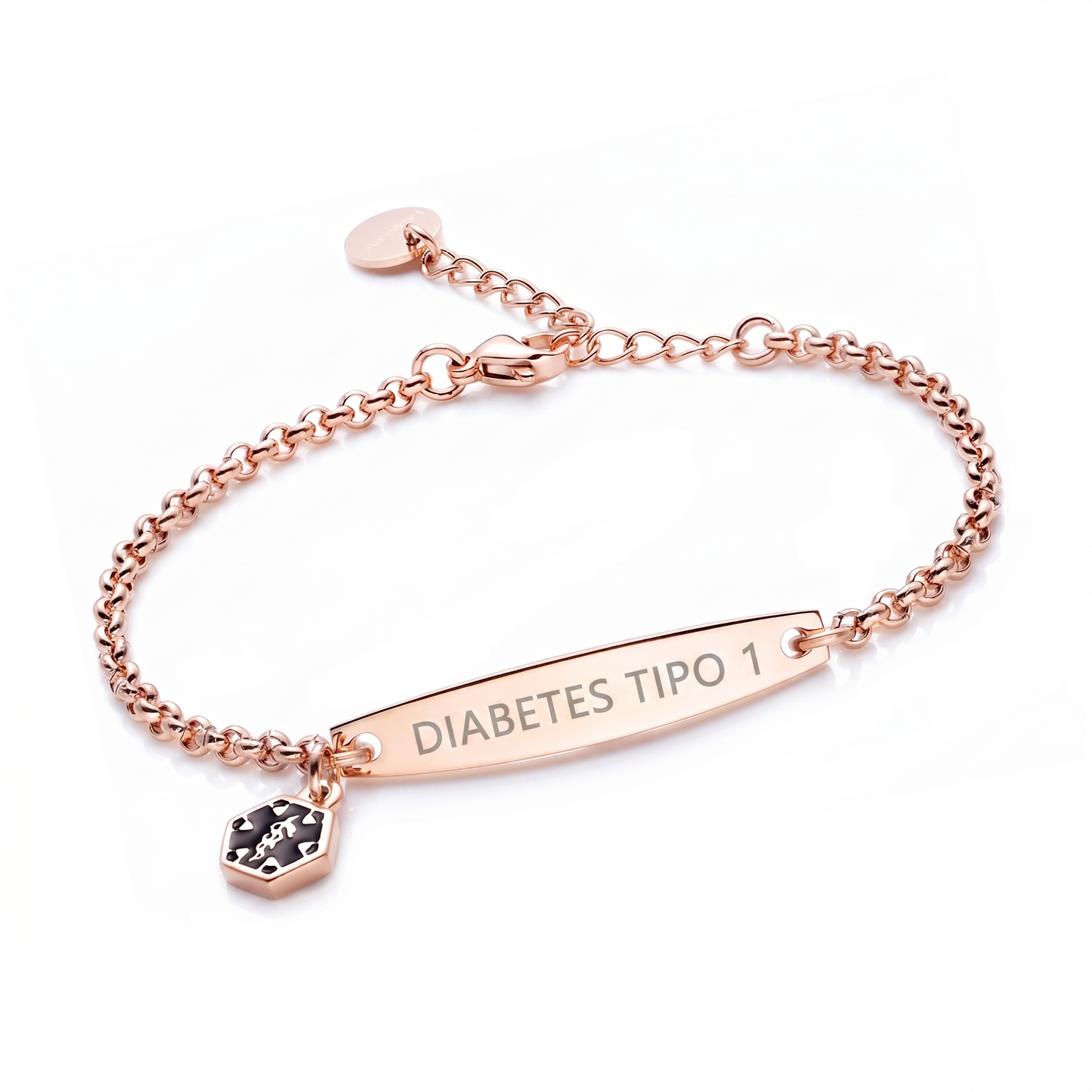 Pulsera de identificación para la diabetes