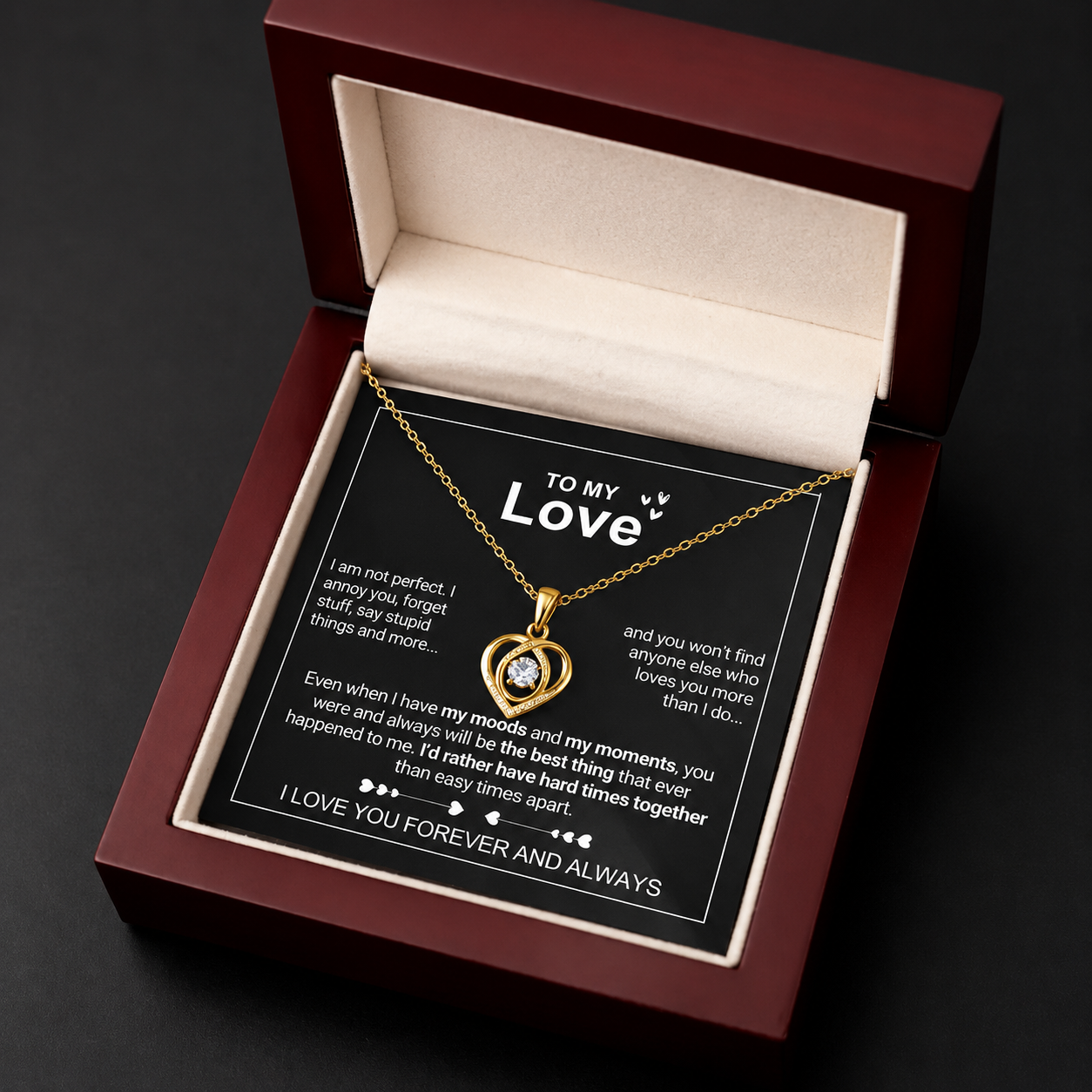 To My Love Necklace