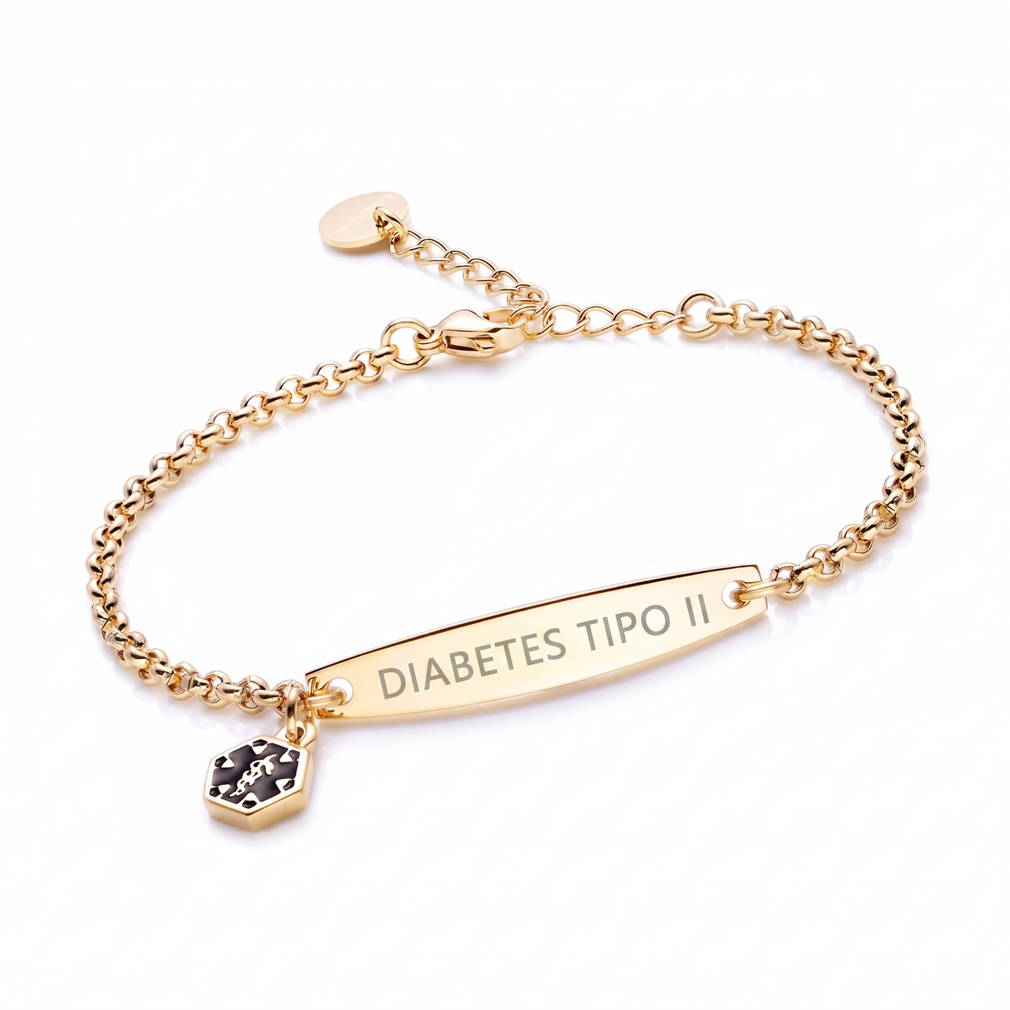 Pulsera de identificación para la diabetes