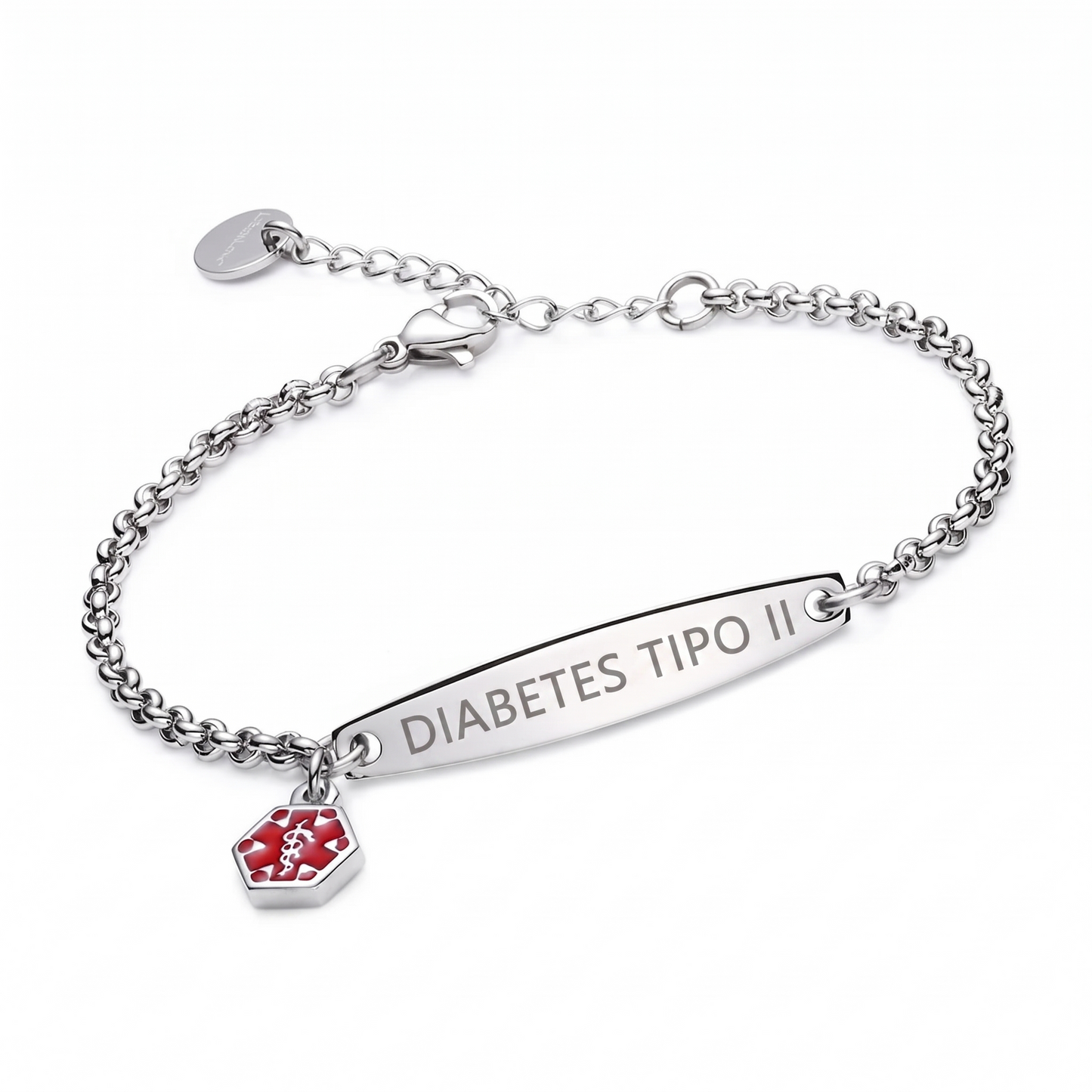 Pulsera de identificación para la diabetes