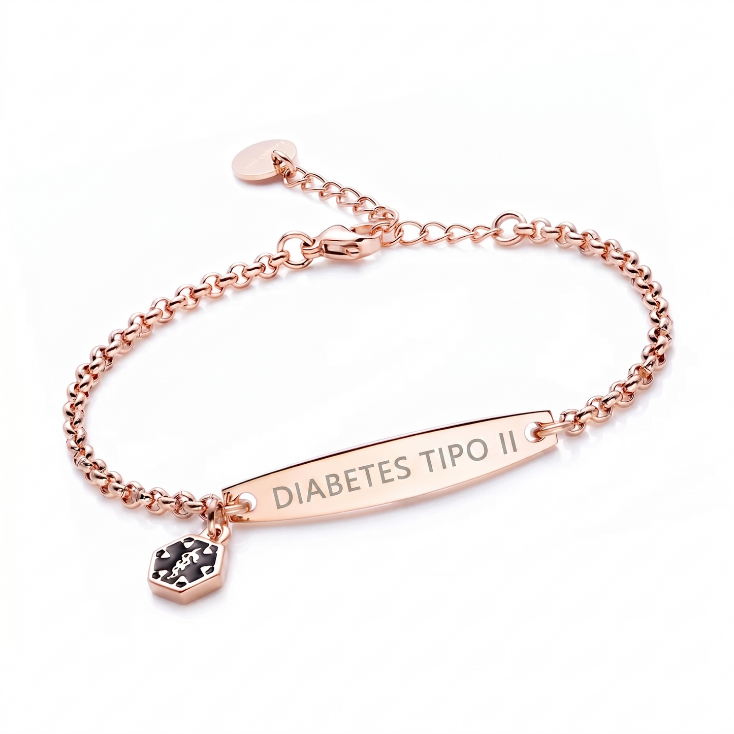 Pulsera de identificación para la diabetes