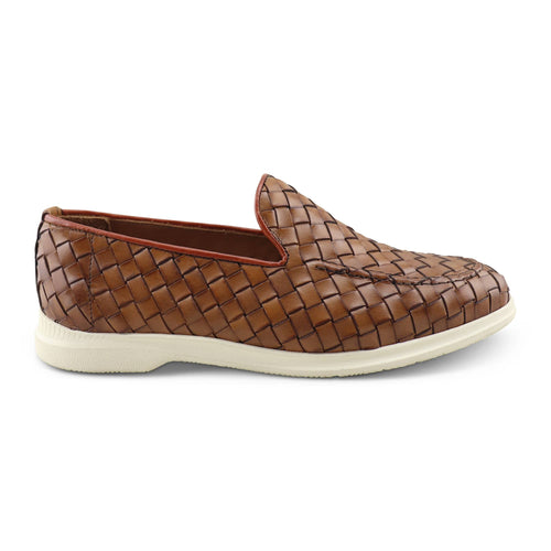 Sorrento Woven Loafer - Leather