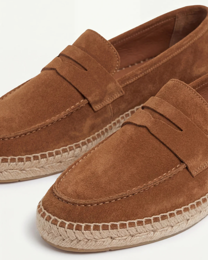 Brown Suède Riviera Espadrille