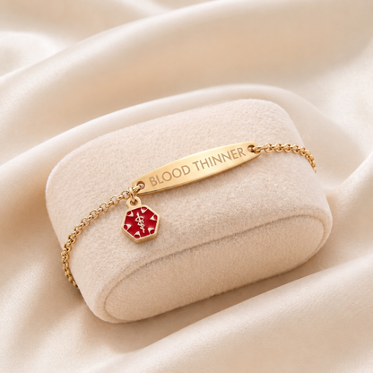 Women's Medical Alert Bracelet