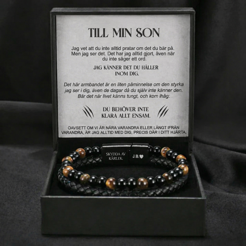 Sonens sköld – Tigeröga-armband