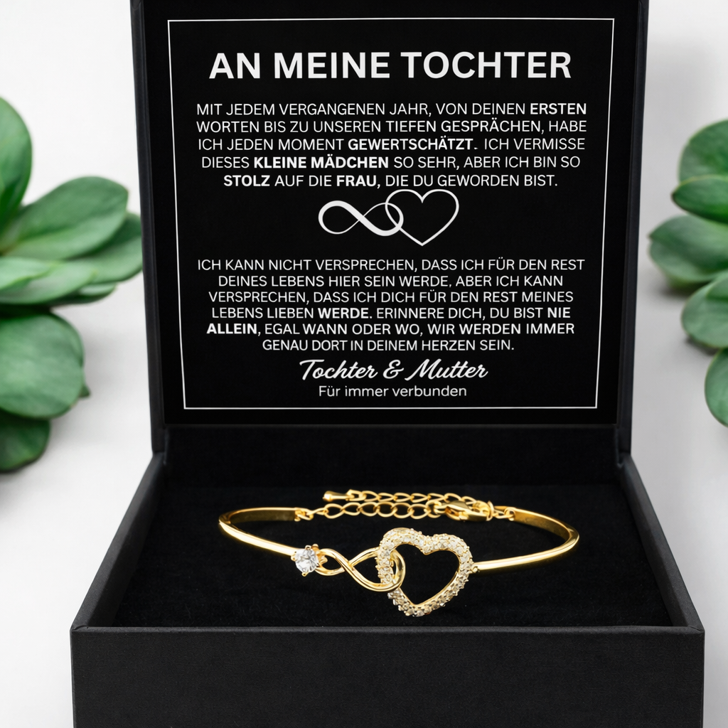 Immer verbunden – Armband für deine Tochter