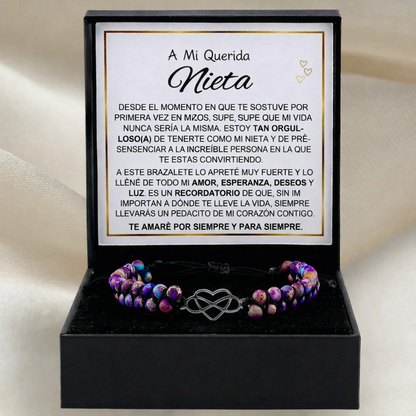 Siempre Amada – Pulsera para Nieta