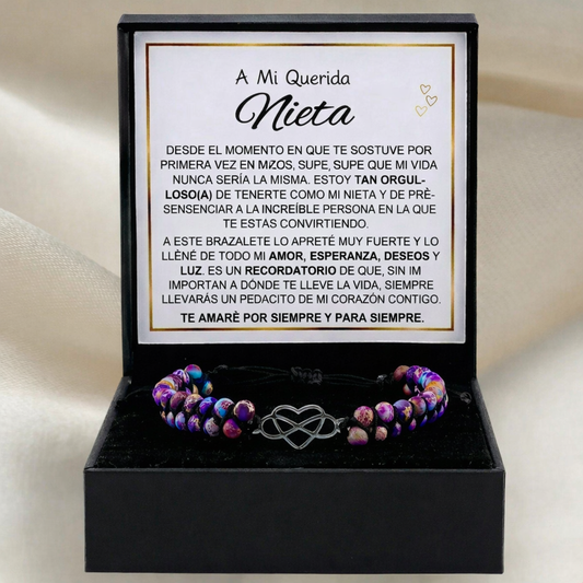 Siempre Amada – Pulsera para Nieta