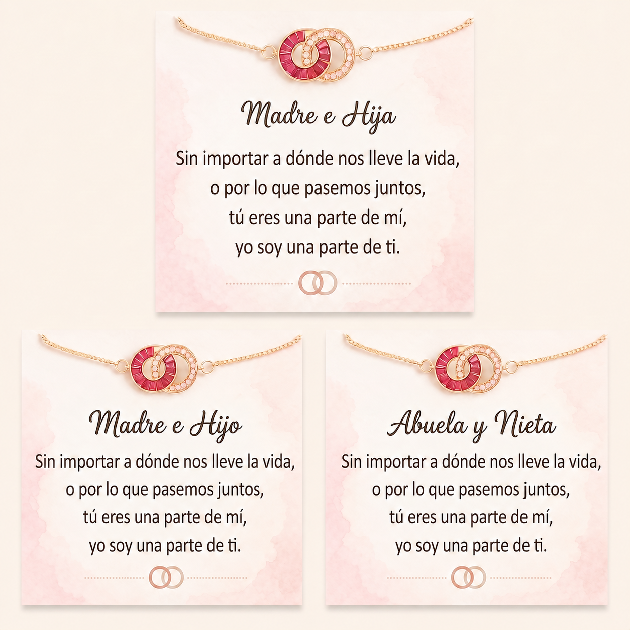Pulsera de piedra natal "Vínculo Inquebrantable"
