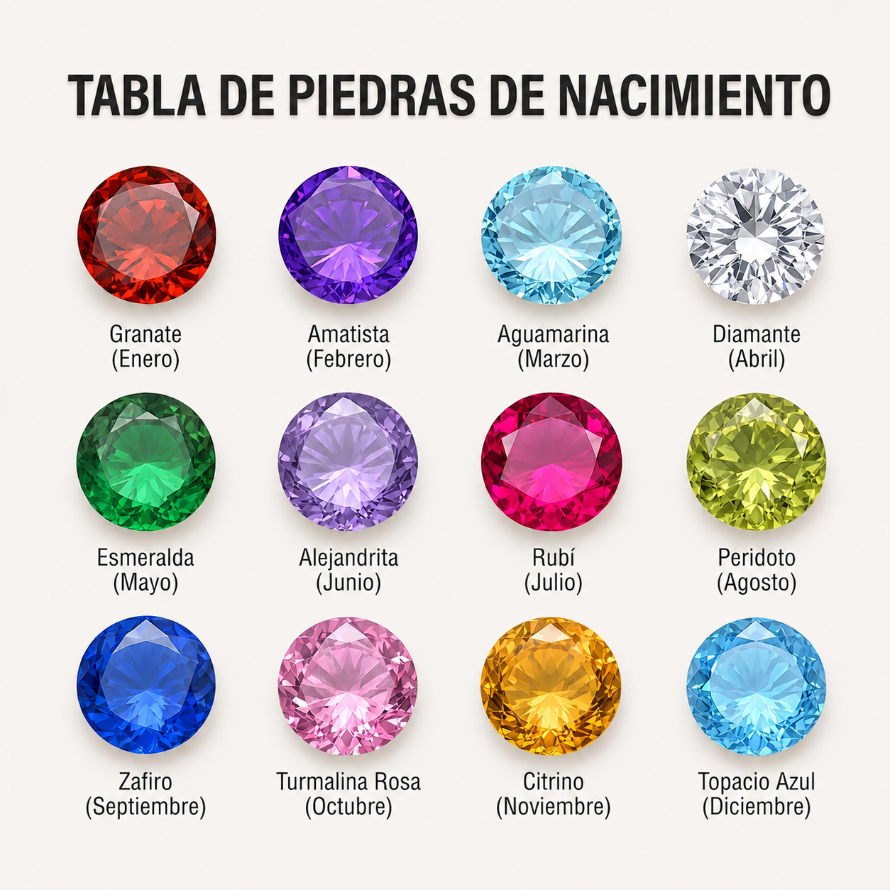 Pulsera de piedra natal "Vínculo Inquebrantable"
