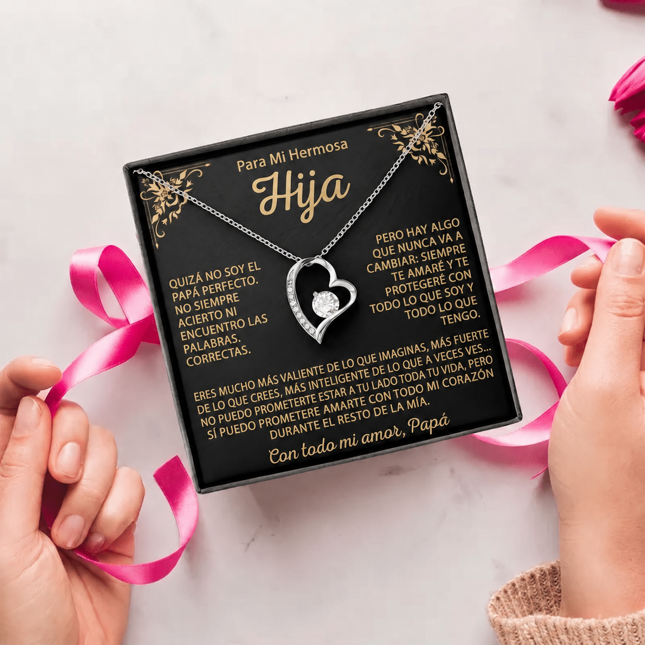 Para mi hija, por siempre en mi corazón