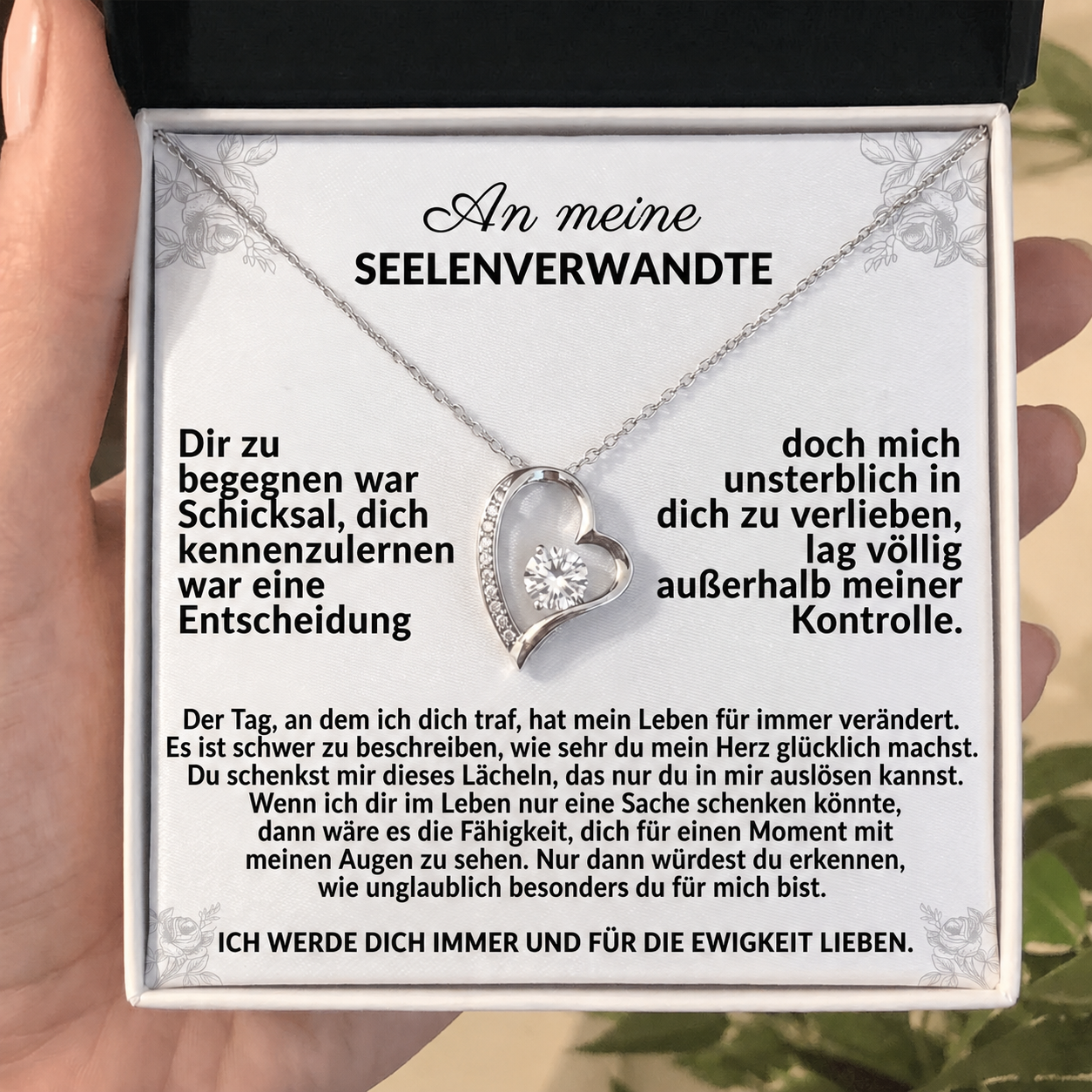 Ewige Seelenverwandte Halskette