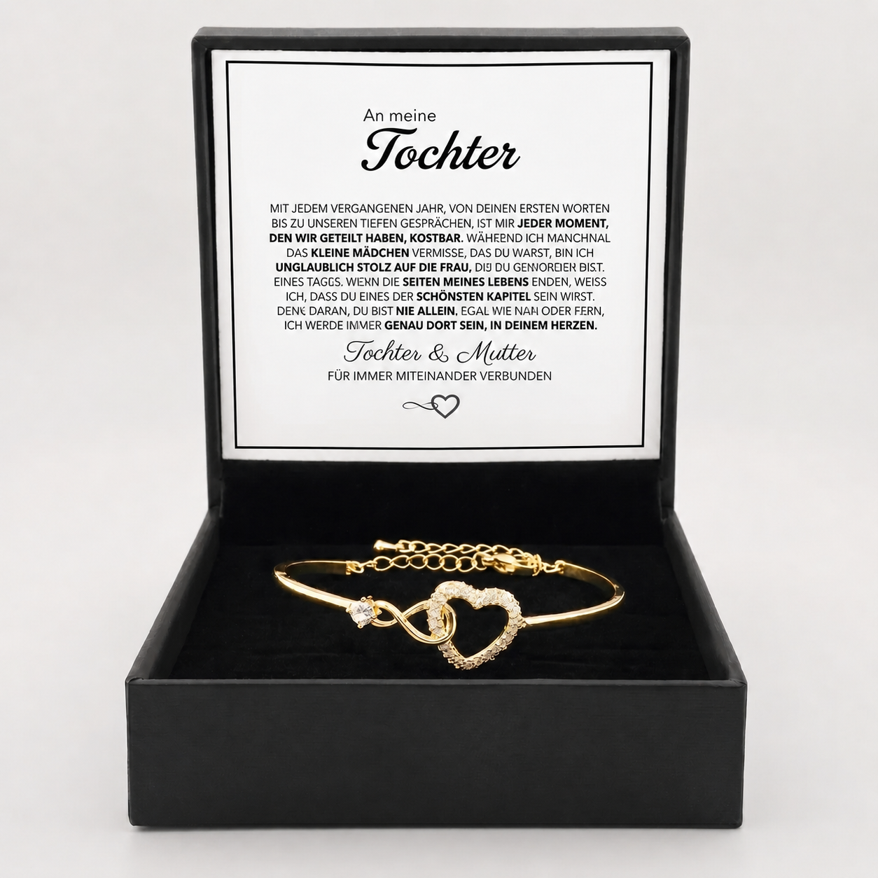 An meine Tochter – Armband Für immer verbunden