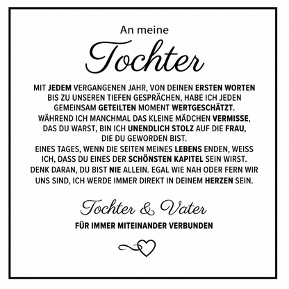An meine Tochter – Armband Für immer verbunden