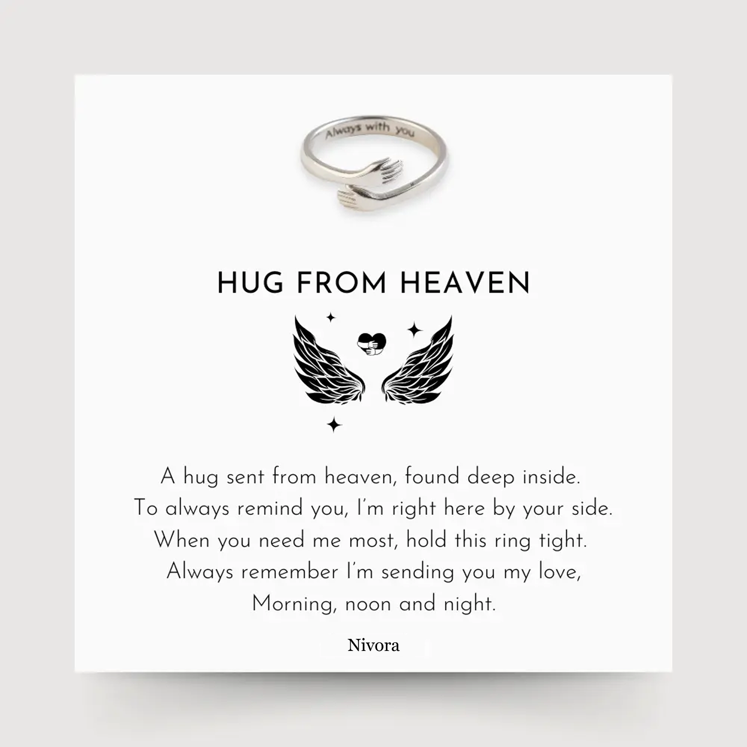 Wrapped in Love - Hug Ring