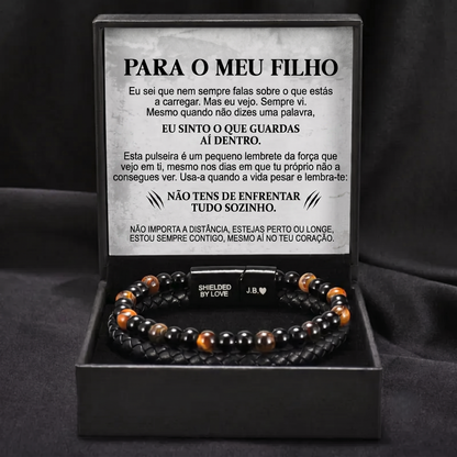 Pulseira Escudo para o Filho