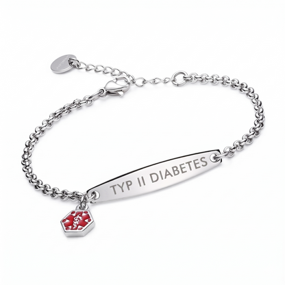 Diabetes-Bewusstseins-Armband