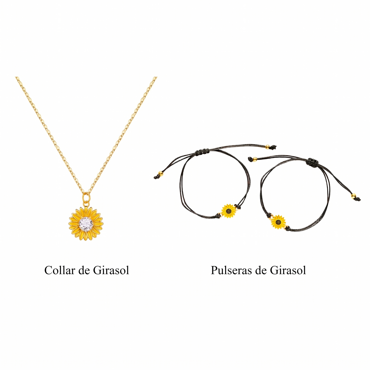Sunflower Pendant Necklace