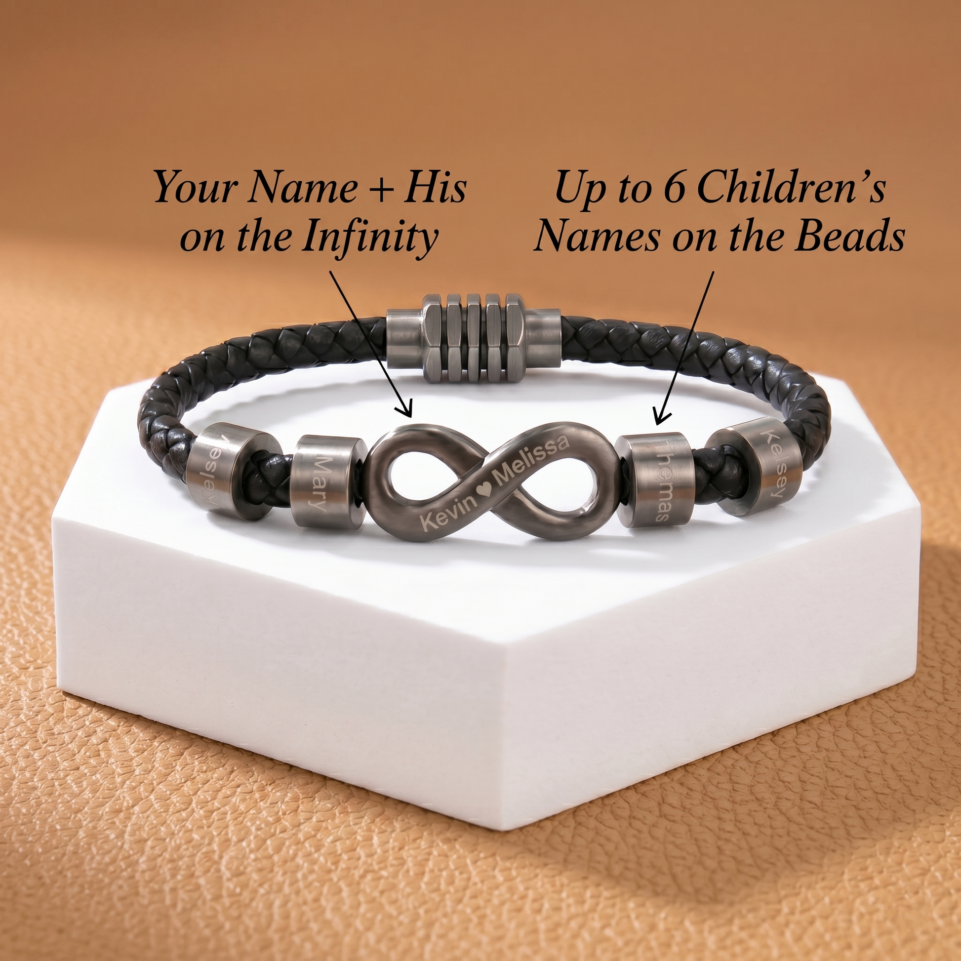 Infinity Bond Name Bracelet