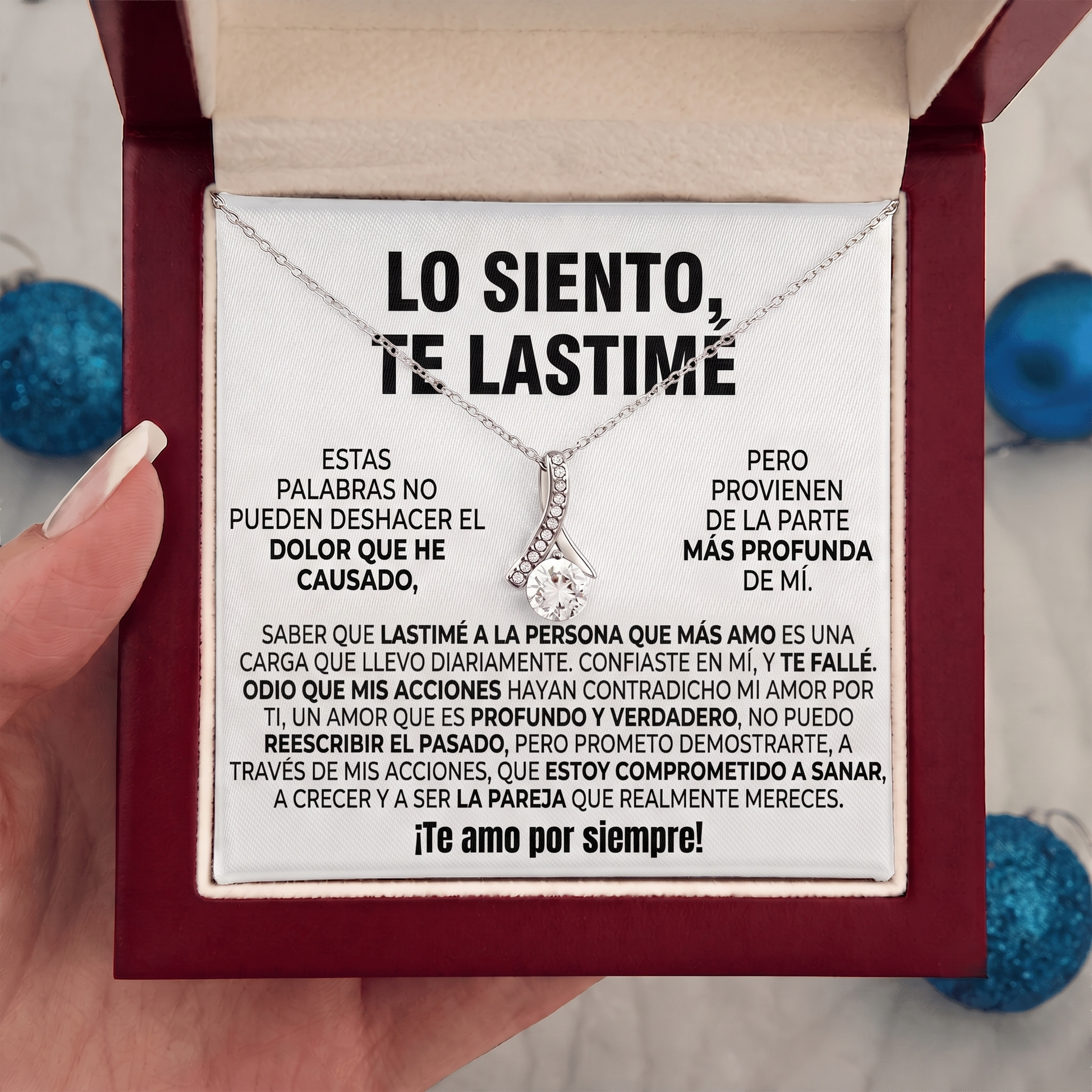 Lo siento, mi amor – Collar Belleza Cautivadora
