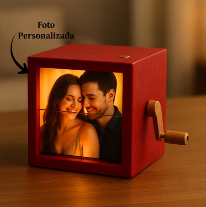 Caixa de Fotos com Luz