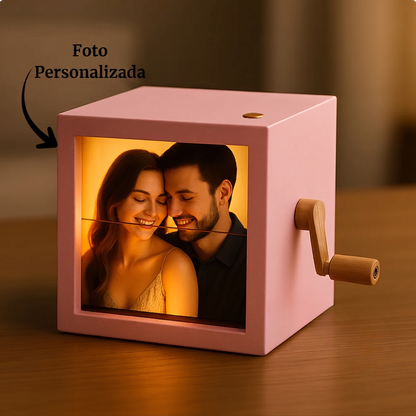 Caixa de Fotos com Luz