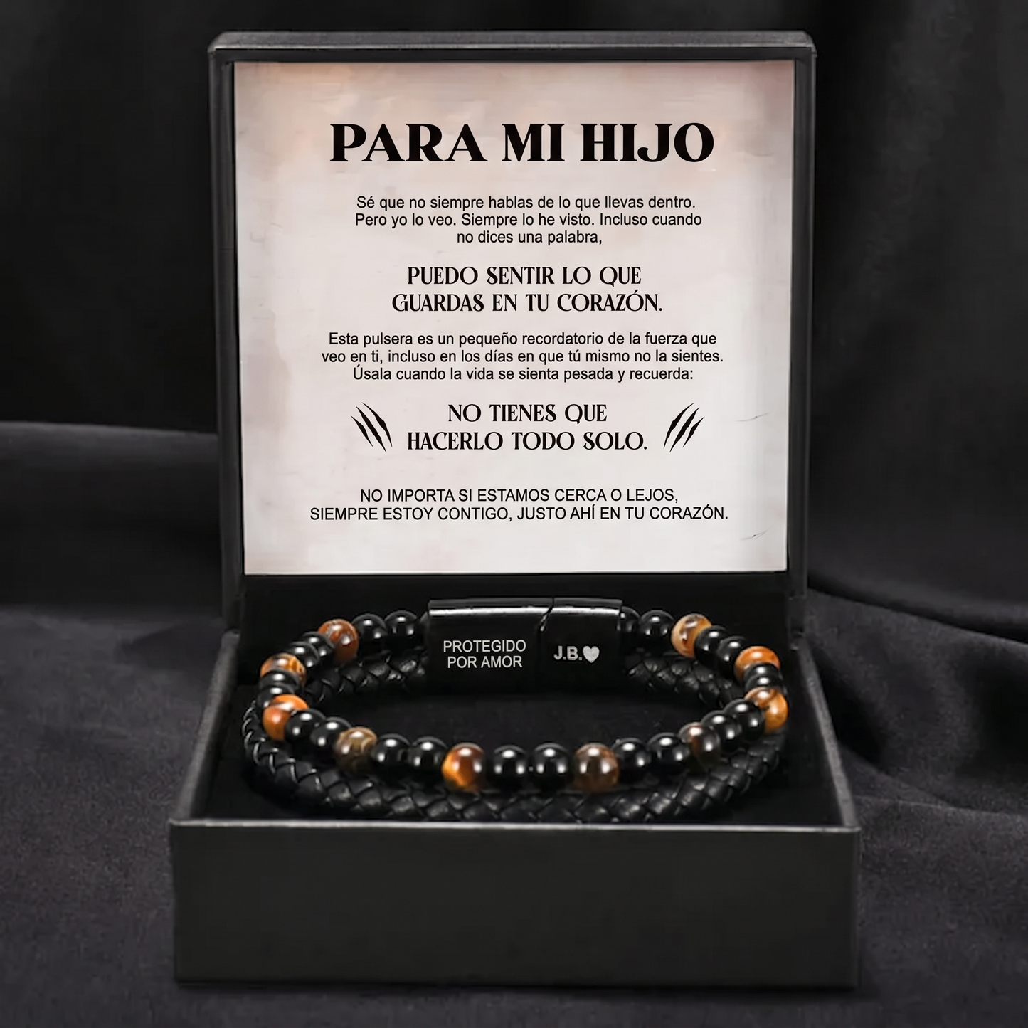 Pulsera de protección para mi hijo - Ojo de tigre