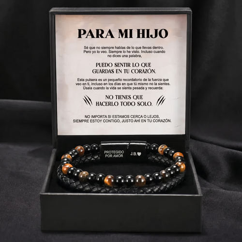 Pulsera de protección para mi hijo - Ojo de tigre