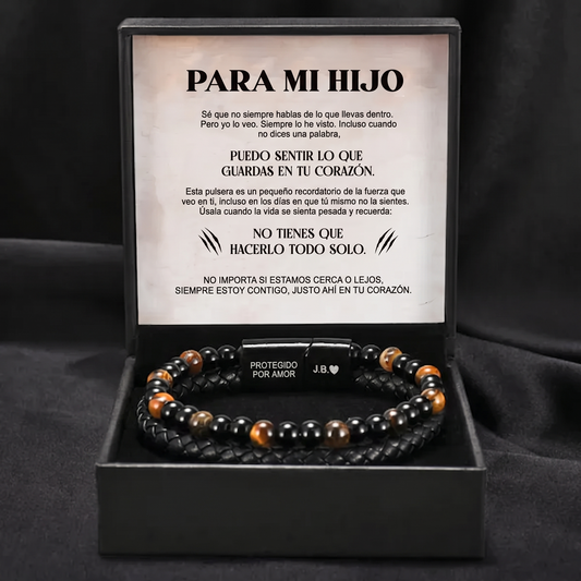 Pulsera de protección para mi hijo - Ojo de tigre