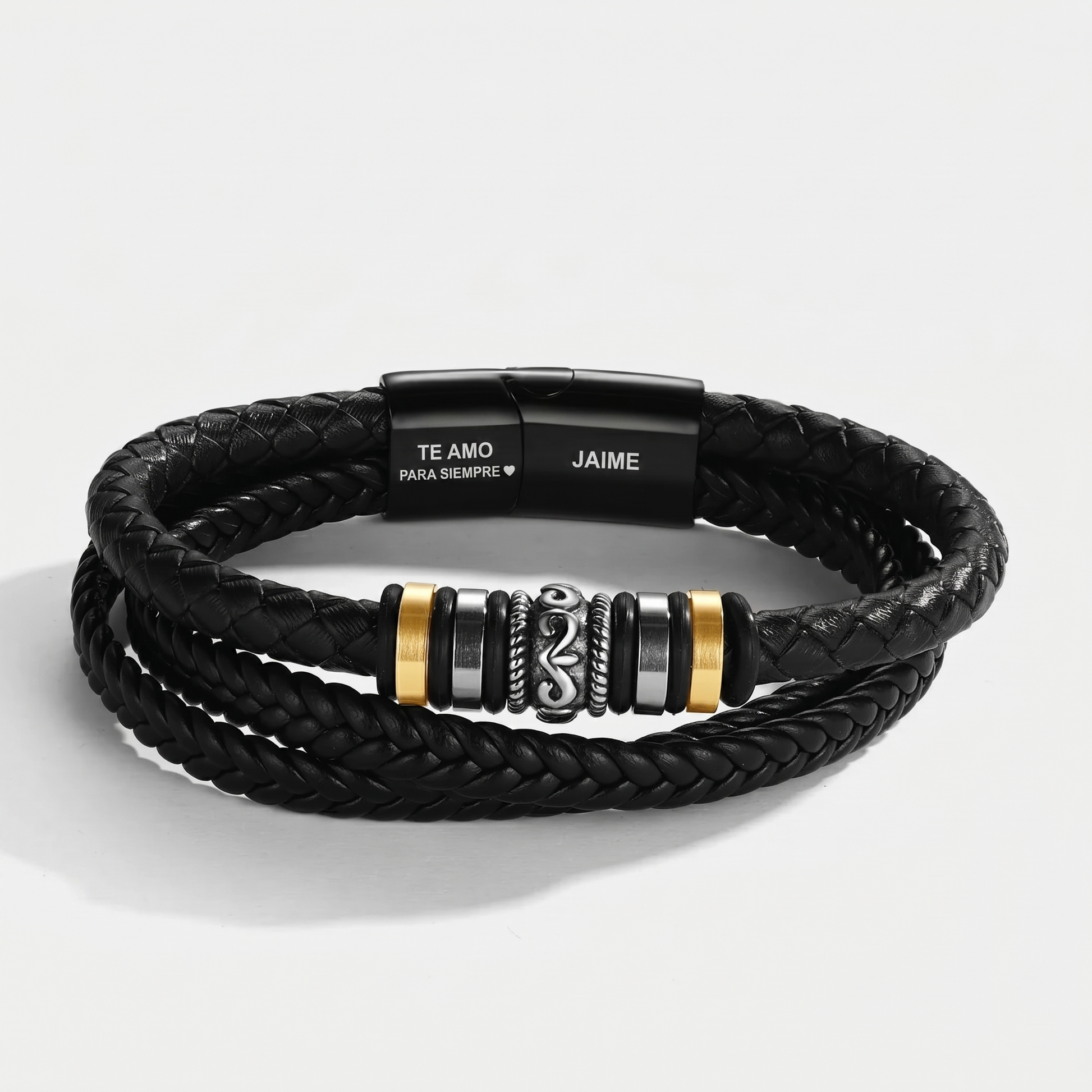 Pulsera grabada «Para mi nieto»
