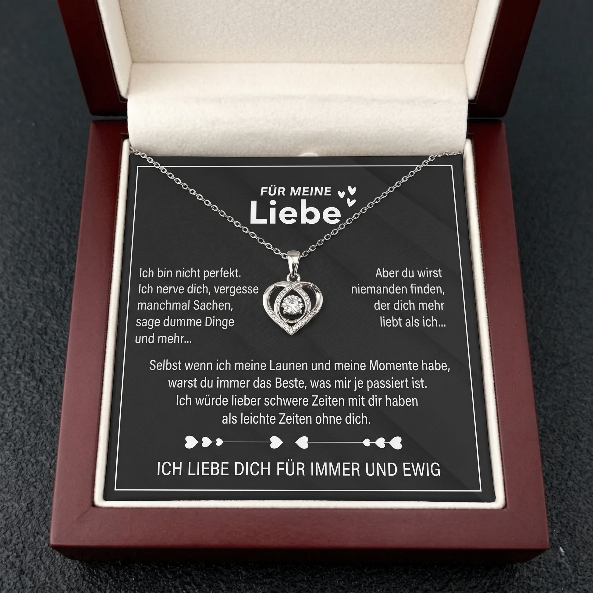 Halskette „Für meine Liebe“