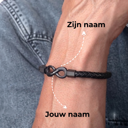 Gepersonaliseerde Armband "Voor Mijn Man"