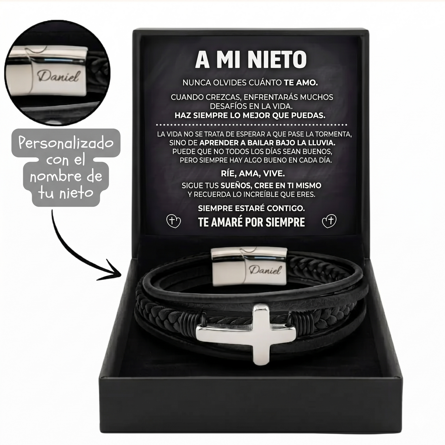 Guardián Eterno – Pulsera para mi Nieto