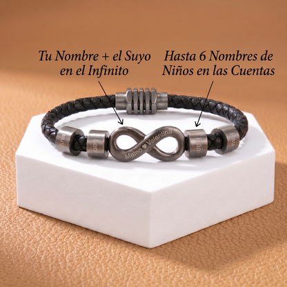 Pulsera Personalizada Vínculo Infinito
