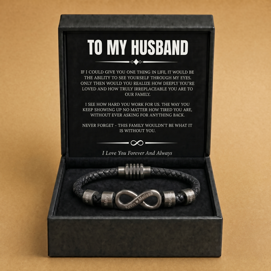 Infinity Bond Name Bracelet
