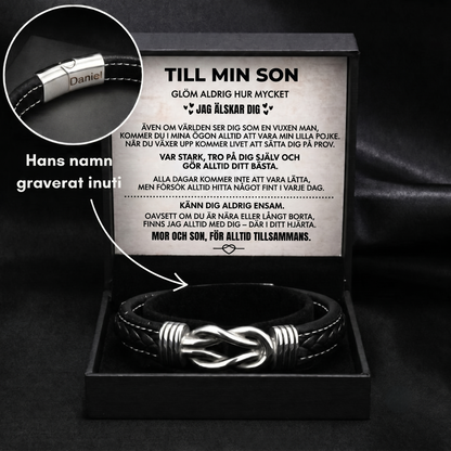 Graverat armband till min son
