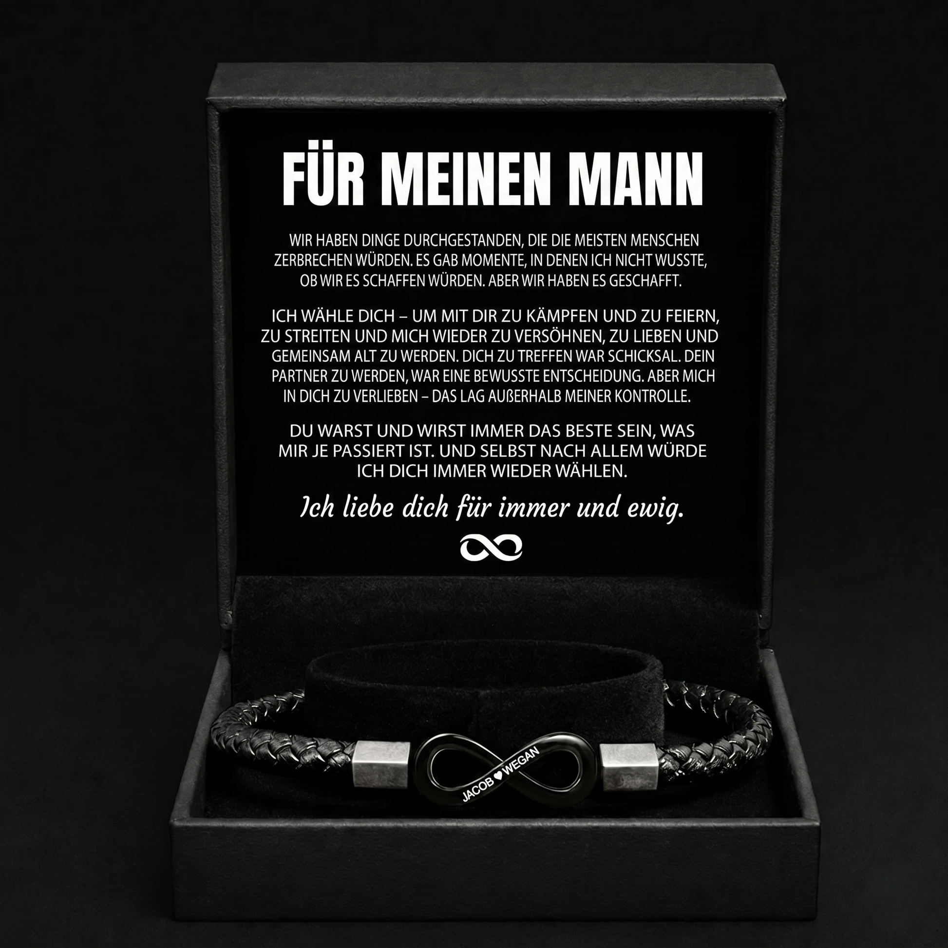 Personalisiertes Armband "FÜR MEINEN MANN"