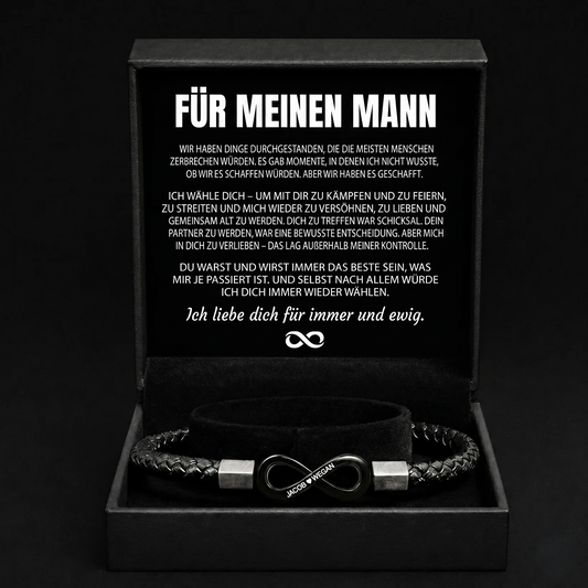 Personalisiertes Armband "FÜR MEINEN MANN"