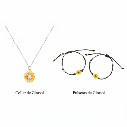 Sunflower Pendant Necklace
