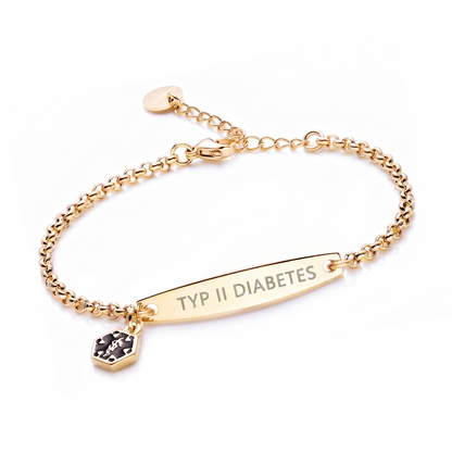 Diabetes-Bewusstseins-Armband