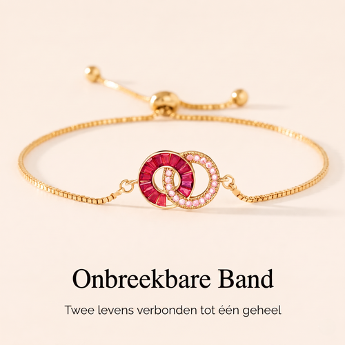 Gepersonaliseerde geboortesteen-schakelarmband